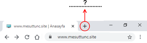 yeni sekmeq/